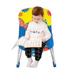 Cadeirinha de Balanço Musical Vibratória Rocker Azul Mastela - 5 Cadeirinha de Balanço Musical Vibratória Rocker Azul Mastela - 5