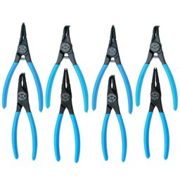 Jogo De Alicates Para Anéis 8 Peças - Gedore - 1