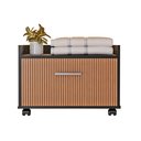 Ver imagem 4 de Armario Gabinete para Banheiro com Gaveta e Rodinhas