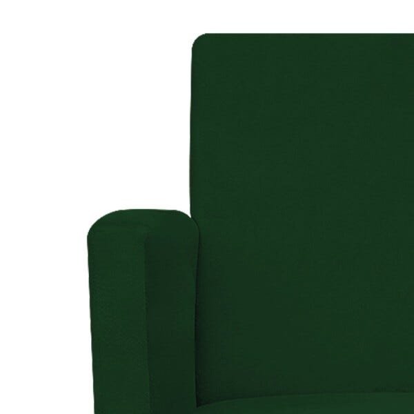 kit 04 Poltronas Beatriz Palito Mel Suede Verde - STS Móveis - 6