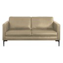 Ver imagem 5 de Sofá Decorativo Sala de Estar Europa 2 Lugares 180cm Couro Bege - Mozzelar