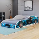 Ver imagem 4 de Cama Carro Gt Juvenil Mdf Seguro para Crianças: Vermelho