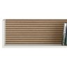 Kit 2 Nichos de Parede 60 Cm 14064 Off White Cristal Ripado Madeira Dmad - 5