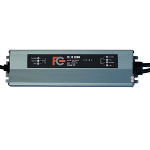 Fonte Blindada 12v 20a 240w Bivolt Resistente a água IP67 FC FC1220BN