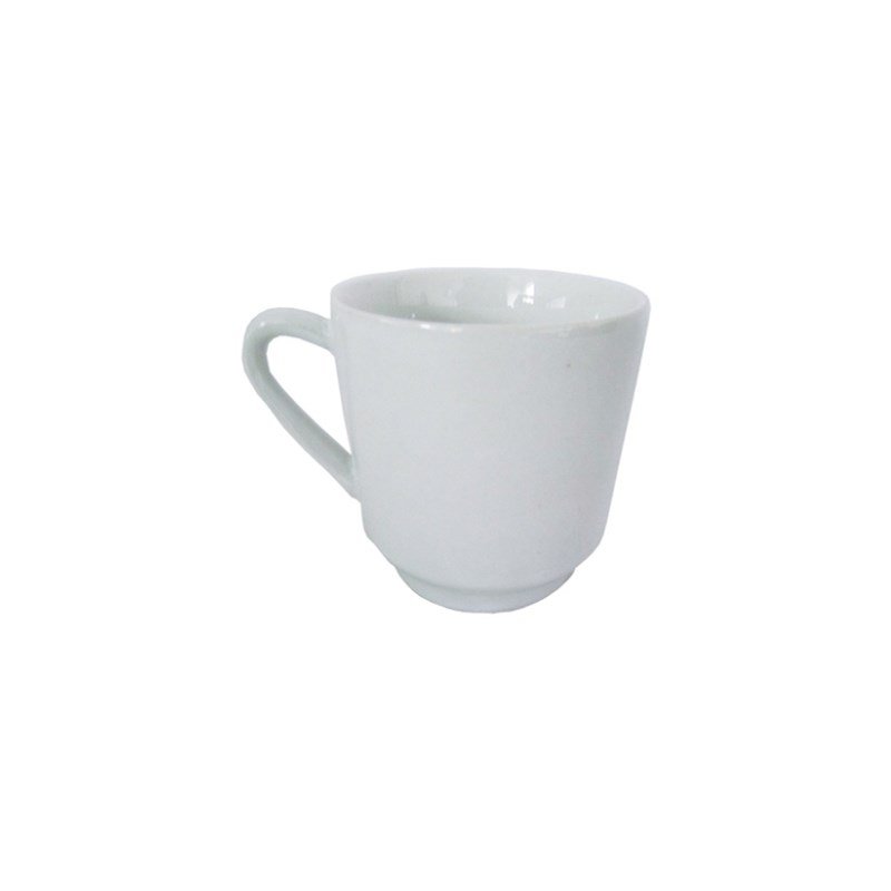 Caneca Lisa Branca 200 Ml Porcelana - 2