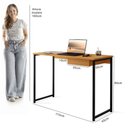 Ver imagem 3 de Escrivaninha com Gaveta Mia 110 X 45 Klm Store