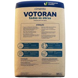 Cimento para Todas as Obras 25 Kilos CPII F-32 - VOTORAN Cimento para Todas as Obras 25KG CPII F-32  - 2