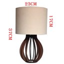 Ver imagem 2 de Abajur El12 Luminária de Mesa de Madeira Caramelo Abajur El12 Luminária de Mesa de Madeira Caramelo