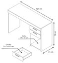 Ver imagem 5 de Mesa para Computador Office Branco - Notável