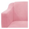 kit 04 Poltronas Decorativas Tilla Suede Rosa Bebê - STS Móveis - 6