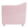 Namoradeira Tilla Corano Rosa Bebê - STS Móveis - 2
