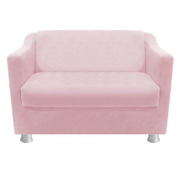 Namoradeira Tilla Corano Rosa Bebê - STS Móveis - 1