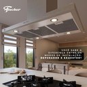 Ver imagem 5 de Coifa de Ilha 90cm Fischer Tradition Line com 3 Níveis de Velocidade Inox 220v