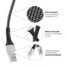 Cabo Usb-c para Usb Essential 1,2 Metro 2.0 38w Preto - 4