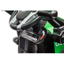 Trator com Pá Carregadeira e Carroceria Verde Elétrico Infantil a Bateria Para Crianças Motorizado - 6
