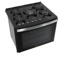 Ver imagem 2 de Fogão de Embutir 5 Bocas Atlas Preto Mesa de Vidro Bivolt
