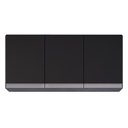 Ver imagem 3 de Armário de Cozinha Modulado de Canto Direito 4 Peças Cp38 Balcão com Tampo Preto - Lumil