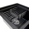 Cuba Gourmet Pisa para Cozinha com Acessórios 78x45 Inox 304 Preto Vonu - 6