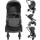 Ver imagem 2 de Carrinho Moises Bebe Conforto Base Isofix Kiddo Sunny Preto