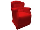 Ver imagem 1 de Poltrona Cadeira De Amamentação Com Balanço Manu Suede Vermelho Mz Decor