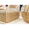 Cesto Folk Porta Objetos Decorativo Retangular 27cm Casa Yoi - 2