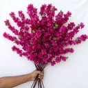 Ver imagem 4 de Kit 20 Hastes Cerejeira Artificial 125cm Flores Permanentes para Casa e Eventos