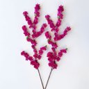 Ver imagem 3 de Kit 20 Hastes Cerejeira Artificial 125cm Flores Permanentes para Casa e Eventos