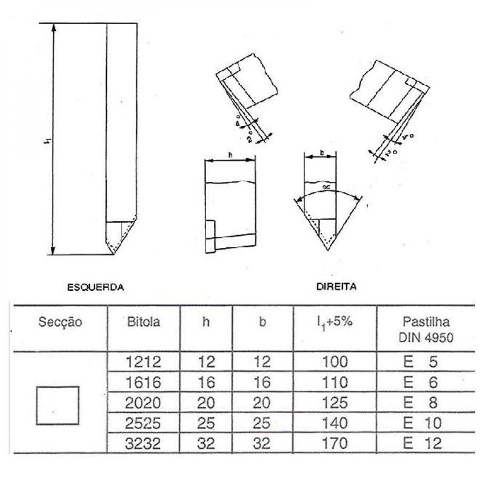 Ferramenta Soldada para Rosquear Externo Fre - 1212 D P30 - 5