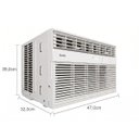 Ver imagem 6 de Ar Condicionado Janela Haier 10000 Btu/H Frio R32 Classe a HWB4-10FC1NBP Branco 127V