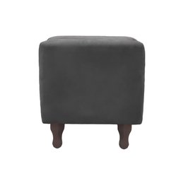 Recamier Bau Rico 160x Cama Queen Size Suede Grafite - Majú Decor - 2