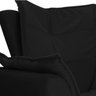 Kit 2 Poltronas Apolo Palito Mel Suede Preto - 6