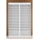 Ver imagem 6 de Sapateira Multiuso com Espelho e Luz de Led 2 Portas 100 Pares Quarto