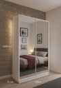 Ver imagem 4 de Sapateira Multiuso com Espelho e Luz de Led 2 Portas 100 Pares Quarto