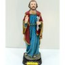 Estatueta Imagem de São Pedro Escultura Enfeite Resina 16cm - 3