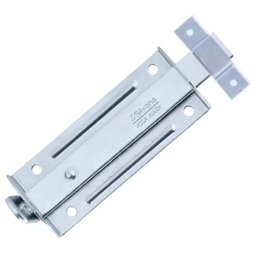Ferrolho Trinco Tarjeta Fecho Chato para Porta Janela Portão 5,5cm Zincado | Silvana | Kit 02 Un - 4