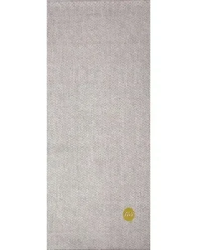 Tapete Passadeira Sisal Sintetico Egípcio Bege e Cinza (1625p):50x100