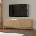 Ver imagem 1 de Rack para Tv 50 Polegadas 2 Portas 2 Gavetas 100% Madeira Maciça Barcelona