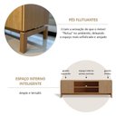 Ver imagem 4 de Rack para Tv 50 Polegadas 2 Portas 2 Gavetas 100% Madeira Maciça Barcelona