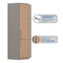 Ver imagem 4 de Módulo de Canto Oblíquo 1 Porta 3 Prateleiras Elegance