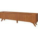 Ver imagem 1 de Rack Grecia 220 4 Portas e 1 Gaveta Mavaular Naturale