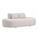 Ver imagem 1 de Sofá Orgânico 180cm Serina Bouclé Cinza - Sallar Home