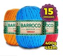 Ver imagem 1 de Kit 15 Barbantes Barroco Max Color Cores Variadas Circulo