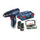 Ver imagem 1 de PARAFUSADEIRA BOSCH GSB 120-Li C/2 BAT+JG DE PONTAS C/32PCS