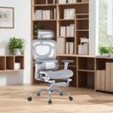 Ver imagem 2 de Cadeira de Escritório Ergonômica Wt07 Luvinco Malha Respirável C/ Suporte Lombar Adaptável até 200kg