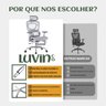 Cadeira de Escritório Ergonômica Wt07 Luvinco Malha Respirável C/ Suporte Lombar Adaptável até 200kg - 10