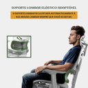 Ver imagem 7 de Cadeira de Escritório Ergonômica Wt07 Luvinco Malha Respirável C/ Suporte Lombar Adaptável até 200kg