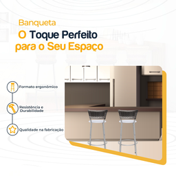 Kit 2 Banquetas Alta Vime Junco Degradê Sacada Àrea Gourmet Balcão Ilha Bancada bar piscina Cozinha - 3