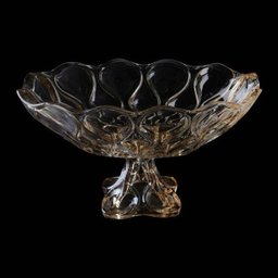 Fruteira de Cristal de Chumbo com Pé Safir 17cmx23cmx21,5cm Rojemac - 2