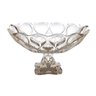 Fruteira de Cristal de Chumbo com Pé Safir 17cmx23cmx21,5cm Rojemac - 4