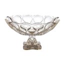 Ver imagem 4 de Fruteira de Cristal de Chumbo com Pé Safir 17cmx23cmx21,5cm Rojemac